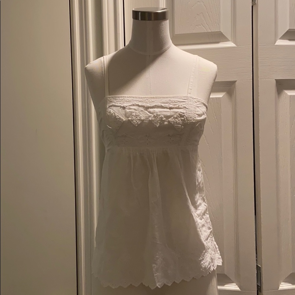 American Eagle Eyelet Top